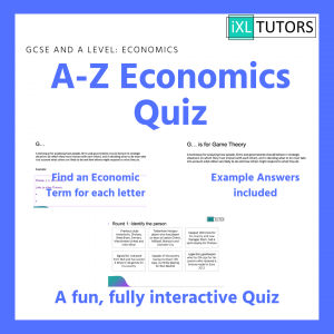 A-Z Economics Quiz (Download)