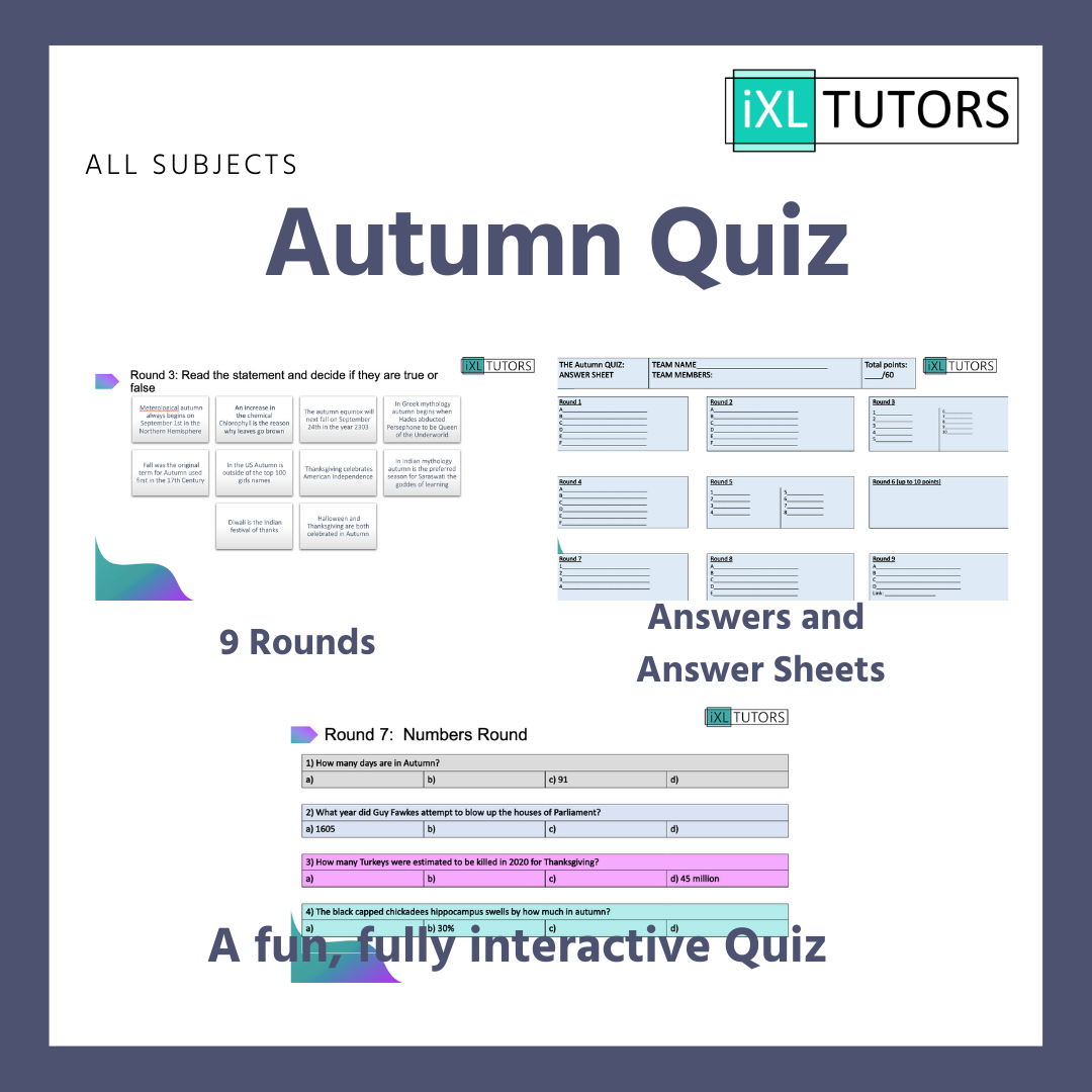 Autumn Quiz (Download)