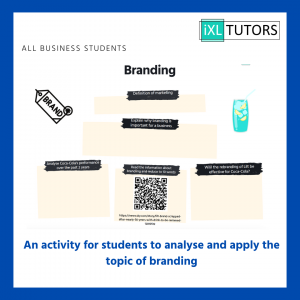 Branding summary: GCSE and A Level Business (Download)