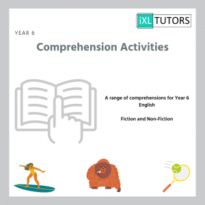 Comprehension Activities: Year 6 English (Download)