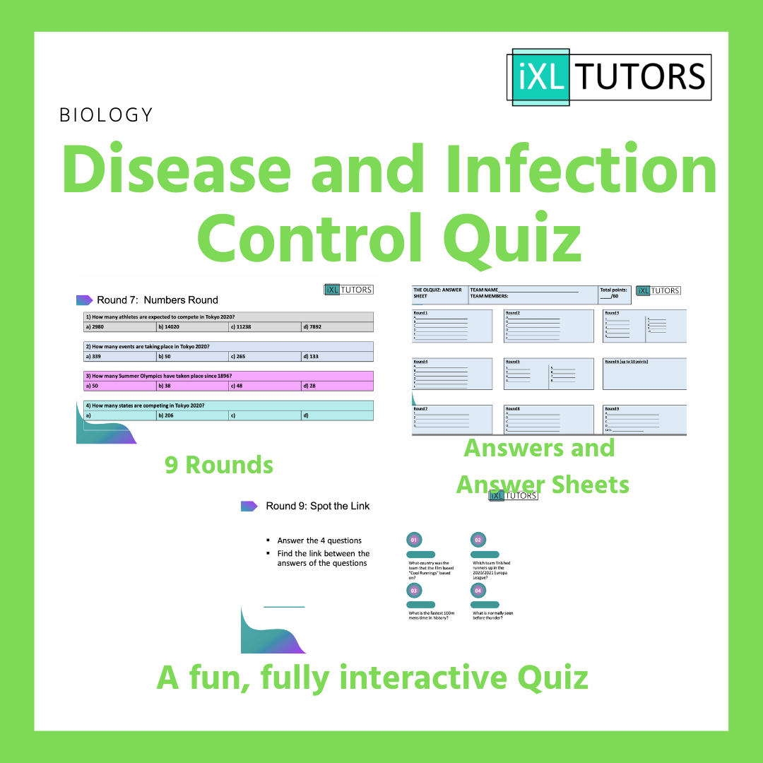 Disease and Infection Control Quiz (Download)