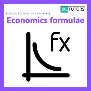 Edexcel Economics Formula Booklet (Download)