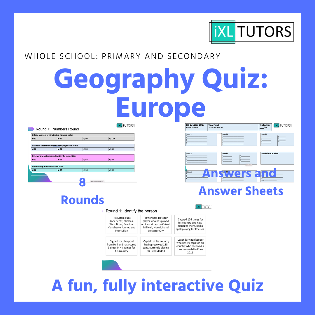 European Geography Quiz (Download)