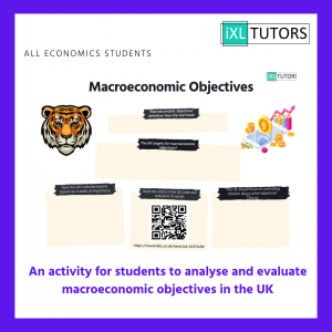 Macroeconomic objectives summary: A Level Economics (Download)