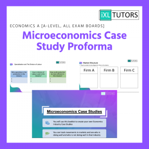 Microeconomics Case Study Proforma (Download)