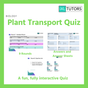 Plant Transport Quiz (Download)