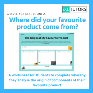 Product Origin Activity (Download)