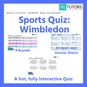 Sports Quiz - Wimbledon 2021 (Download)