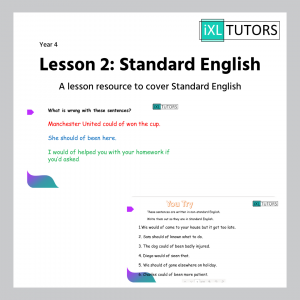 Standard English: Year 4, Primary
