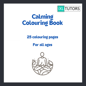 Calming colouring pages